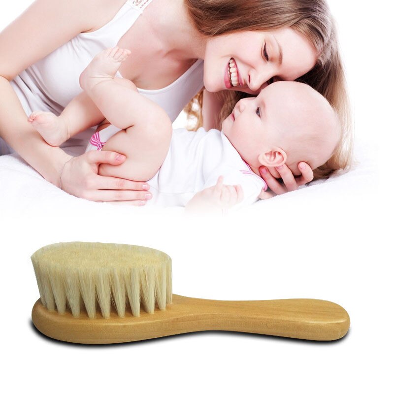 Baby Hair Brush Wooden Comb